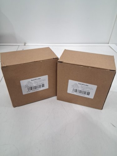 2 (2pk) LAMPTOBE LED Sleep Light Bulbs (4 total) - A19 - E26 - 9W - Red image 2