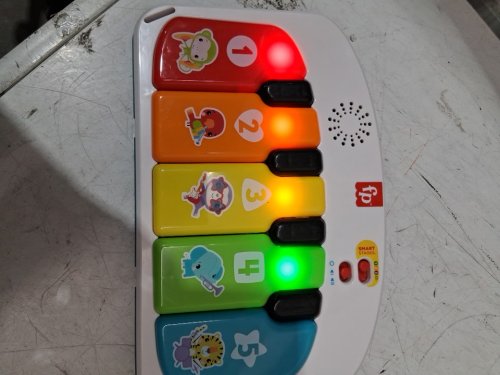 Fisher-Price Portable Baby Chair Kick & Play Deluxe Sit-Me-Up Seat with Piano - Multicolour  (Model: HJC34) image 3