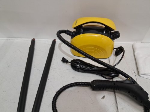 waitbird multi-purpose steam cleaner for home use - 110-120v - 1500w - 38oz tank - black/yellow (model: cb-03a) image 4