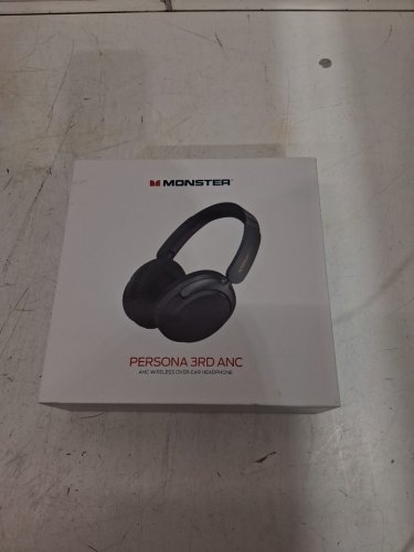 Monster Persona 3rd ANC Wireless bluetooth Headphones - Noise Cancelling, 70 hour battery - blue - (model: mh22231) image 2