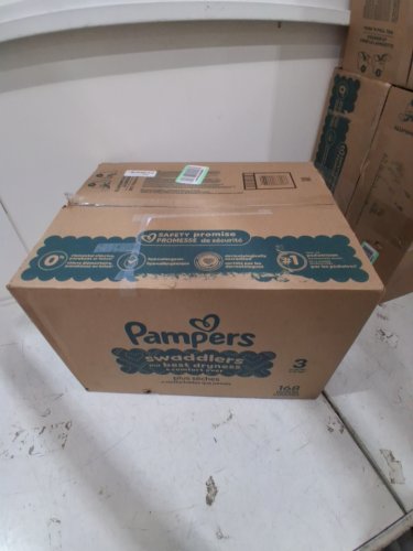 168PK PAMPERS SWADDLERS DISPOSABLE DIAPERS - SIZE 3 (13-26LBS) image 4