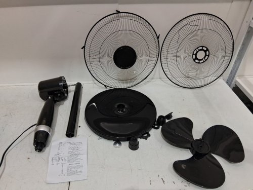 Mi hogar Pedestal Fan for Bedroom Oscillating Standing Fan - 16" - black (model: SHT-A01) image 4