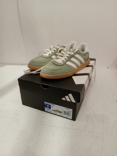 WOMENS ADIDAS Breaknet Sleek Shoes - 7 - GREEN/WHITE - (STYLE:1954887/IH1369) image 2
