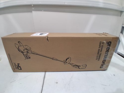 GREENWORKS LITHIUM ION CORDLESS STRING LAWN TRIMMER - 40V - 13" PATH - GREEN (MODEL: STF305) image 2