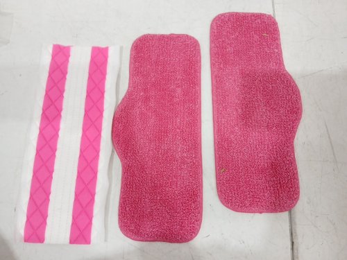 Schenley Detachable Handheld Steam Mop Cleaner with 7-in-1 Multi-purpose Accessories & Washable Microfiber Pads - pink/grey (model: slfcsm064) image 7