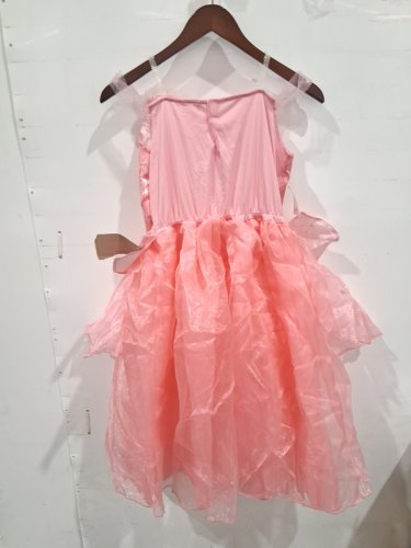 GIRL'S DISGUISE WICKED GLINDA COSTUME - LARGE 10/12 - PINK image 3