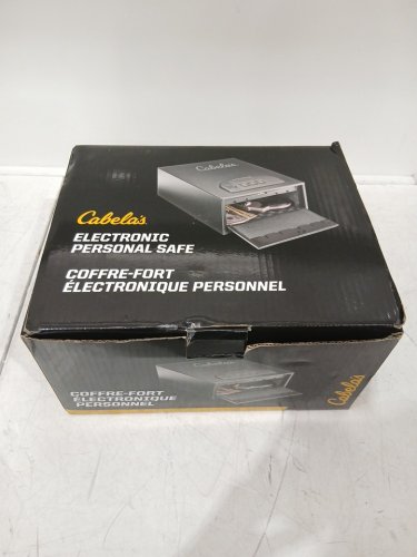 Cabela's Electronic Gun Vault for 2 handgun - 0.42CU.FT - grey (model: 55e20bp) image 2