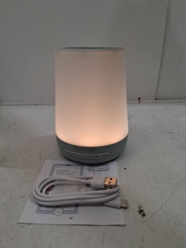 momcozy White Noise Sound Machine for Baby with 7 Colour Night Light & 34 Soothing Sounds - white (model:m21fwdb03) image 2