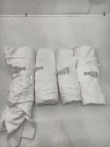 4PK Men's Kirkland Midweight Crew Neck TEE ShirtS - XXL - white (style: 7771714) image 2