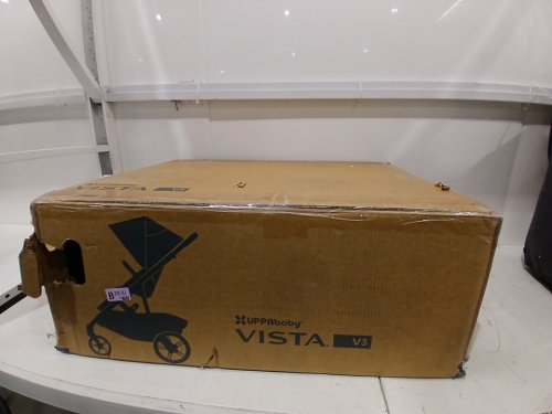 UPPAbaby Vista V3 CONVERTABLE 30+ configurations Single-to-Double Stroller System with bug/rain shield & storage bag - 50lbs max - evelyn/meadow green - (MODEL: 0303-VSO-NA-EVE) image 5