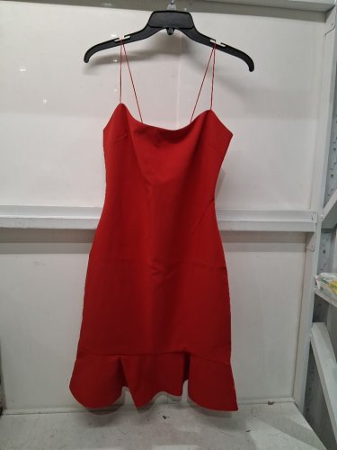 Woman's likely Banks Fitted Mini Sheath slip dress - 8 - red (style: yd450001ly) image 2