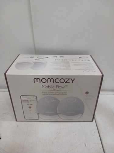 Momcozy Breast Pump Hands Free Upgraded Mobile Flow M9 App Discreet Control with Personalized Multi-Modes & 15 Levels - COZY RED (model: bp223) image 4