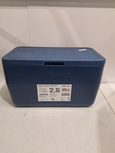coleman chiller series templock Insulated Portable Cooler WITH HANDLES - 48QT - navy (model: 2226955) image 3