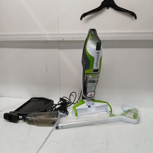BISSELL CROSSWAVE ALL-IN-ONE MULTI-SURFACE FLOOR CLEANER - GREEN/WHITE/GREY (MODEL: 17857) image 3