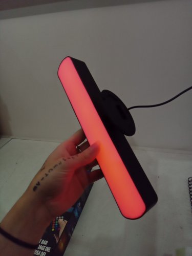 Tech1 Led Light Bar With Remote Control - 10" - multi color image 3