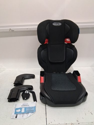 GRACO 2-IN-1 TURBOBOOSTER HIGHBACK TO BACKLESS BOOSTER CAR SEAT - 40LB TO 100LB MAX - BLACK (MODEL: 2168325) image 3