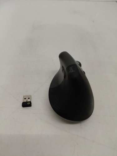 Logitech Lift Vertical Ergonomic Mouse - Wireless Bluetooth, Quiet Clicks, 4 Buttons - Graphite (Model: ‎910-006466 / MR0094) image 2