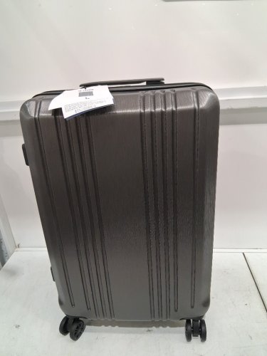 COOLIFE LUGGAGE EXPANDABLE SUITCASE -  20" - SILVER/GREY (MODEL: LUGGAGE981ABS) image 2