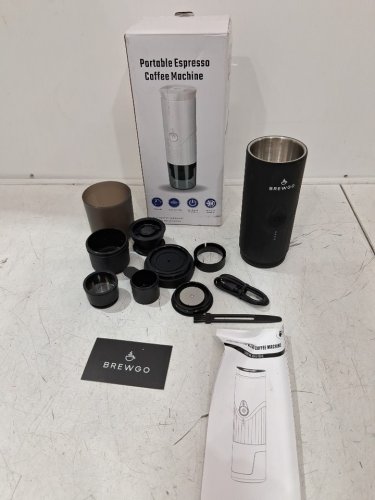 cera+ portable espresso/coffee maker - 80ML - grey (	model:PCM03) image 3