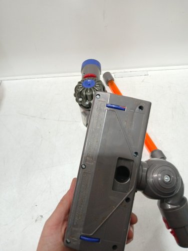 kids CASDON LITTLE HELPER DYSON CORD-FREE VACUUM CLEANER TOY - GREY/ORANGE (MODEL: 68702) image 4