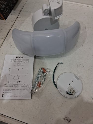koda Motion-Activated LED Security Flood Light - 4800lm - white (model: 1938035/lm030878) image 3