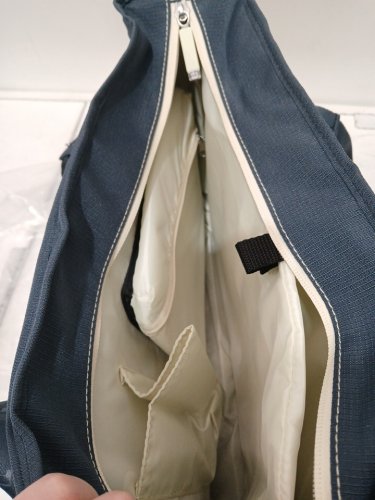wilson pickleball lifestyle tote bag - blue/grey image 5
