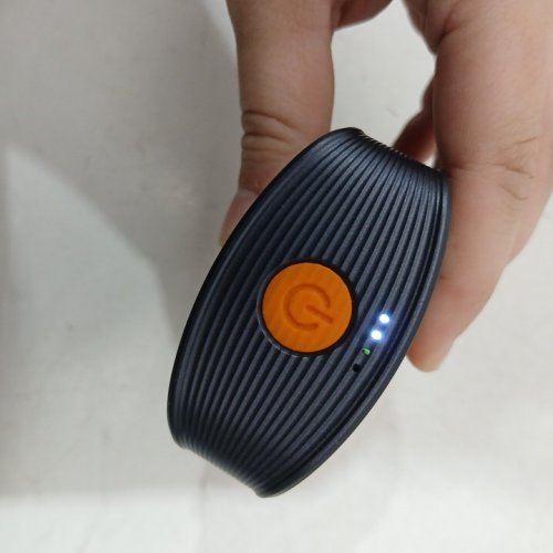 MINI TRAVEL Wireless COMPRESSION Pump - 58KPA -GREY/ORANGE - (MODEL:VACKFOX-X9C-9S) image 4