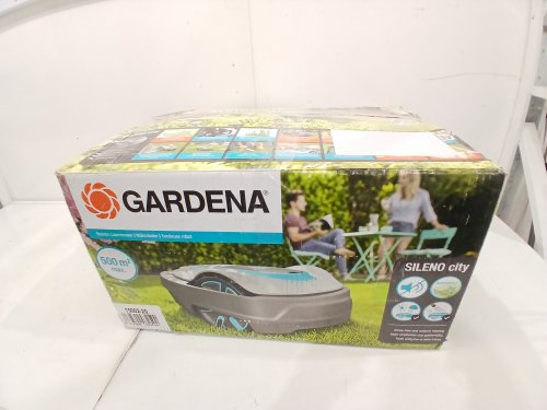 GARDENA SILENO CITY - FULLY AUTOMATIC ROBOTIC LAWNMOWER WITH BLUETOOTH - BOUNDARY WIRE INCLUDED FOR LAWNS UP TO 5400 SQ FT - GREY (MODEL: 15002-20) image 3
