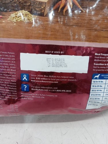 *EXPIRES SOON* Blue Buffalo Wilderness High Protein Senior Dry Dog Food - Salmon - 24LBS image 3