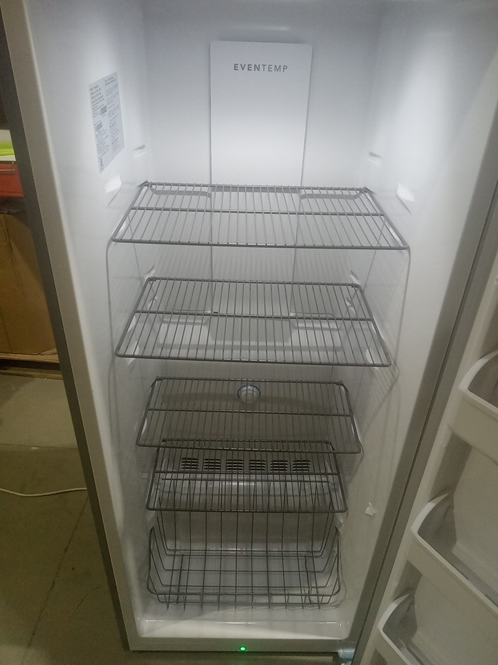 Frigidaire Garage Ready Upright Freezer with reversible door - 13 Cu. Ft. - Stainless Steel (model:FFFU13F2VV) image 4