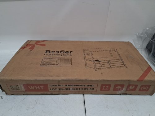 Bestier Aquarium Stand with Power Outlets and storage - 31.5" L x 15.7" W - white (model: P300580SUS-WHT) image 5