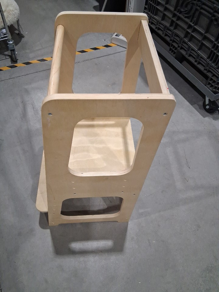 Milly stone children's activity tower/ stool- natural (model: 1803579) image 4