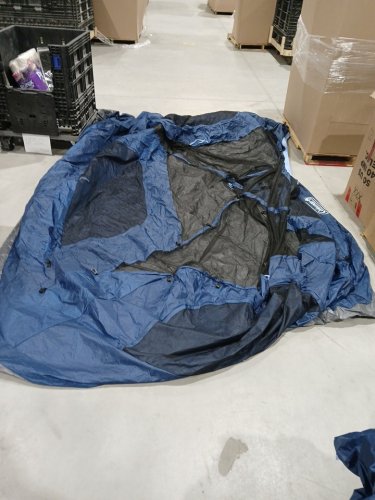 COLEMAN 8-PERSON modified dome full fly CAMPING TENT - 9FT x 12FT x 6FT-5" - blue (MODEL: 1985281) image 3