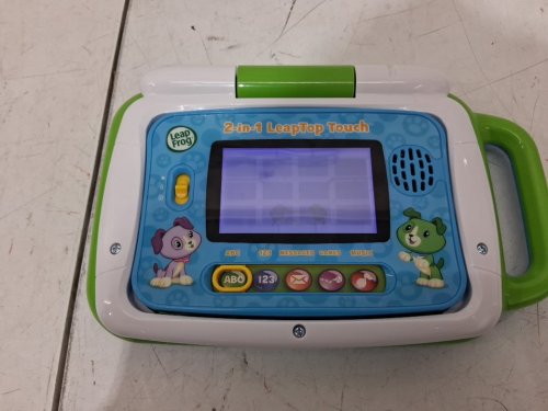 LEAP FROG 2-IN-1 LEAPTOP TOUCH INTERACTIVE LAPTOP/TABLET TOY - 2 YEARS+  (model: 80-600901) image 3