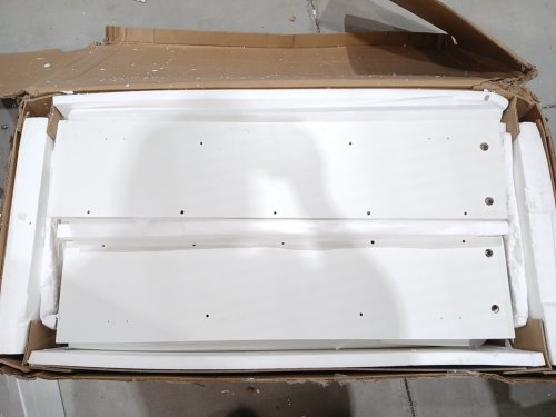 Botlog Tall Corner Cabinet  with 6 Shelves - 67" x 32.7" - White (model:BOT-MD-020) image 7