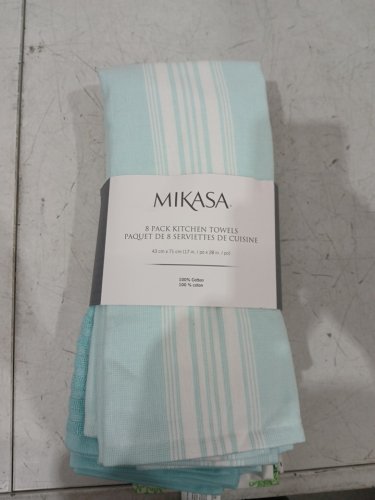 7PK  MIKASA KITCHEN TOWELS - 17" X 28" - assorted colours (MODEL:3400550) image 2