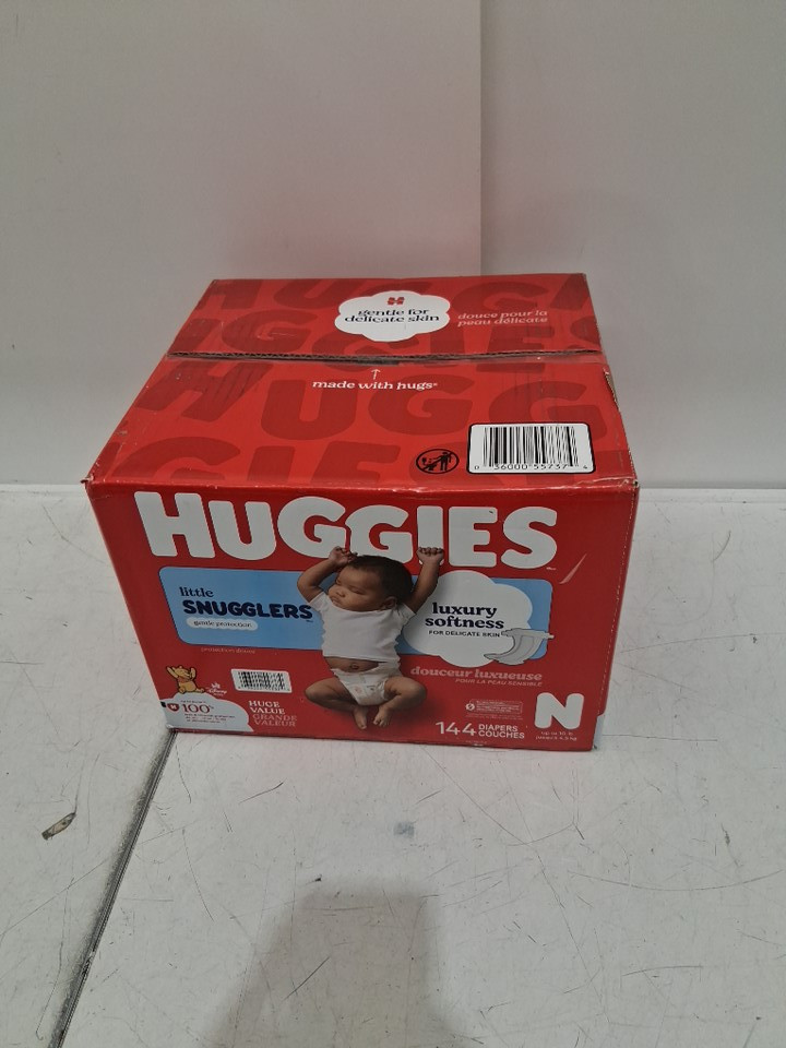 144PK Huggies Disney Baby Little Snugglers Baby Diapers - Size Newborn (up to 10lb) - disney Winnie the Pooh (model: 55737) image 2