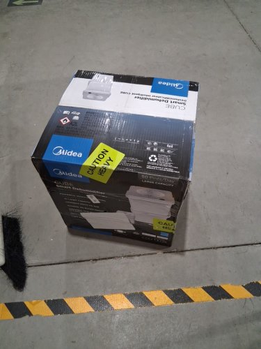 Midea cube smart wifi dehumidifier, compatible with alexa - 50 pint - 4,500 sq. ft - white (model: mad50s1qwt-A) image 4