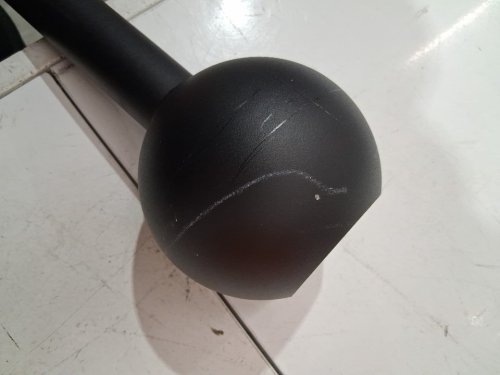 STEEL MACEBELL FOR FITNESS TRAINING - 20LB - BLACK image 4