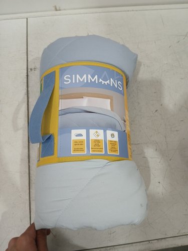 SIMMONS  down alternative comforter blanket - KING - green (model: 8675006) image 2