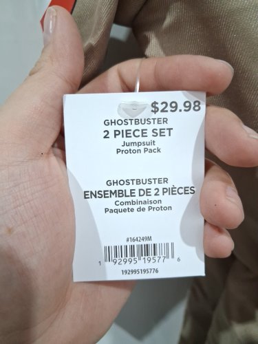 2PC DISGUISE TODDLER GHOSTBUSTERS FROZEN EMPIRE COSTUME - 3-4T - KHAKI (STYLE: 0865MS01) image 3