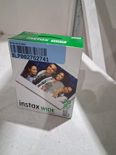20PK FUJIFILM INSTAX CAMERA WIDE INSTANT FILM EXPOSURE SHEETS - IMAGE SIZE 6.2xm x 9.9cm image 2