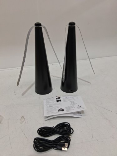 2pk ELEMENTS rechargeable Bug Repeller Fans - black (model: 1990391) image 3