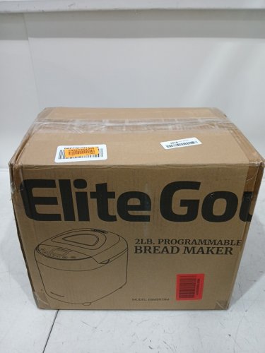 ELITE GOURMET programmable bread maker machine - 2lbs - mint (model: ebm8103m) image 2