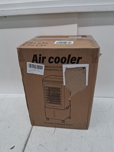 3-IN-1 PORTABLE 60° OSCILLATING AIR CONDITIONER/COOLER WITH REMOTE - 3 SPEEDS - 5.5L - WHITE(MODEL: BW-102YF) image 2