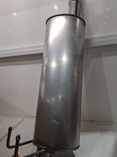 Walker Quiet-Flow Muffler - 39.5" x 14.8" x 11.1" - Stainless Steel (model: 21642) image 4
