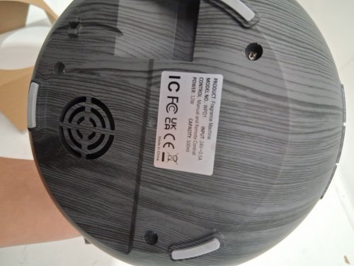 compact aromatherapy diffuser with remote - deep wood grain (model: wpd1) image 7