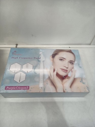 NewWay High Frequency Wand with Argon Tube, Light Therapy for Face Skin, Chin, Hair Care image 2