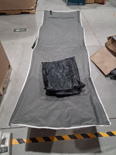 SUTECK CAMPING COT, Folding Camping Cot Heavy Duty Sleeping Bed for Adults - 79" × 32" × 19" - GREY image 4