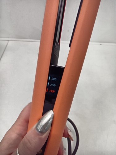 dyson airstrait wet to dry hair straightener - LIMITED EDITION APRICOT/ TOPAZ  (model: ht01) image 10